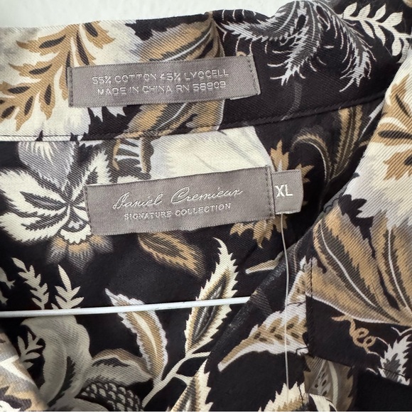 Daniel Cremieux Signature Collection Floral Button-Up Shirt - XL (NWT) $40 - Picture 3 of 8